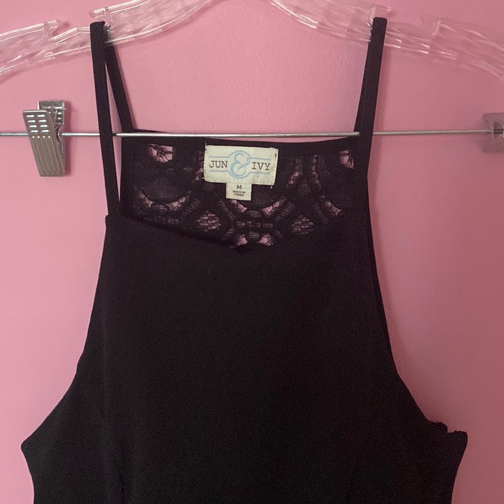 Jun & Ivy + Ladies LBD dress + size M + Black + back cut out